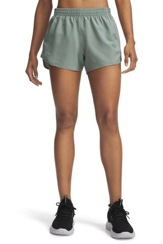 Short de running taille haute Fly By - Kaki