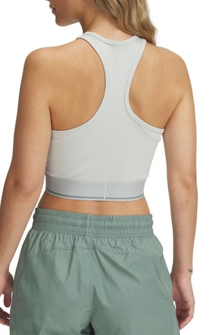 Crop top d’entraînement Journey Rib - Kaki