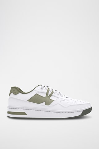 Court en cuir - Blanc