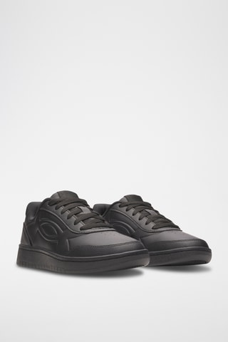 Court en cuir - Noir