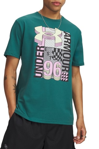 T-shirt Energy Graphics - Vert foncé