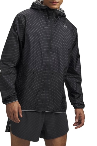 Veste de running à capuche HB - Gris foncé