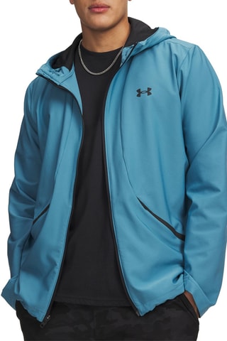 Veste à capuche Unstoppable Woven - Bleu pétrole