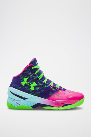 Chaussures de basketball Curry 2 Retro - Violet et fuchsia