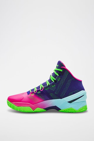 Chaussures de basketball Curry 2 Retro - Violet et fuchsia