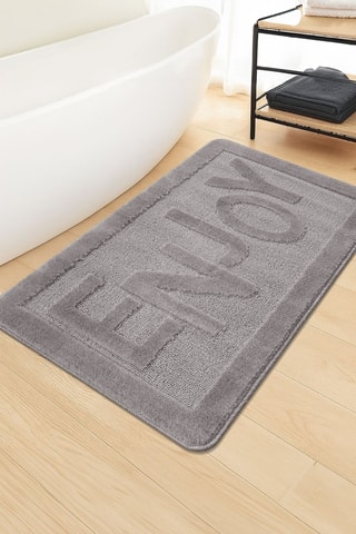 Tapis de bain - Gris