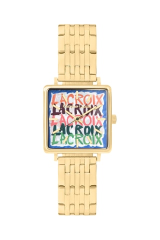 Stalen Quartz Horloge - Goudkleurig