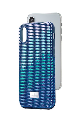 Carcasa para iPhone X/XS Crystalgram - Azul