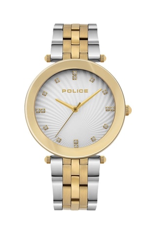 Reloj de cuarzo de acero - Plateado y dorado