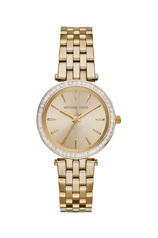 Reloj de cuarzo de acero Mini Darci - Dorado