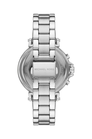 Reloj de cuarzo de acero Maren - Cronógrafo - Plateado y dorado