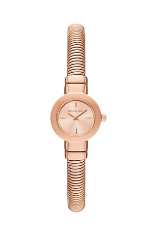 Reloj de cuarzo de acero Gramercy - Rosa dorado