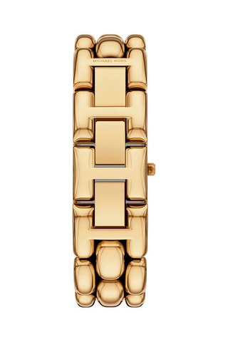 Reloj de cuarzo de acero - Dorado