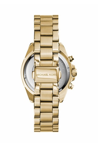 Reloj de cuarzo de acero - Cronógrafo - Dorado