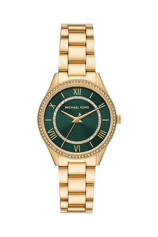 Reloj de cuarzo de acero - Dorado