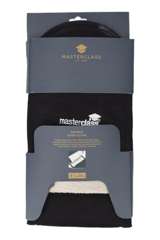 Manopla de cocina Negro - Masterclass