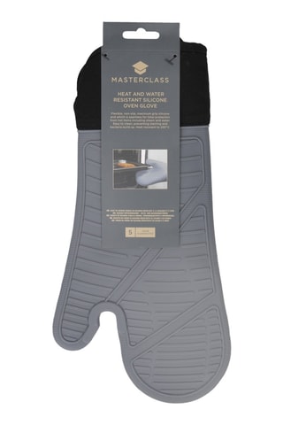 Manopla de cocina de silicona - Gris - Masterclass