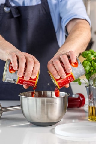 2 ensaladeras de acero inoxidable - 22,6 cm - Kitchenaid