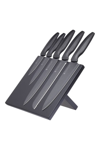 5 cuchillos cocineros de acero inoxidable - Masterclass