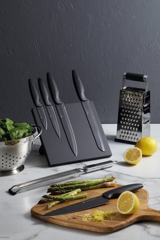 5 cuchillos cocineros de acero inoxidable - Masterclass