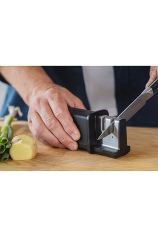 Afilador de acero inoxidable - 7 x 5 x 16,5 cm - Kitchenaid