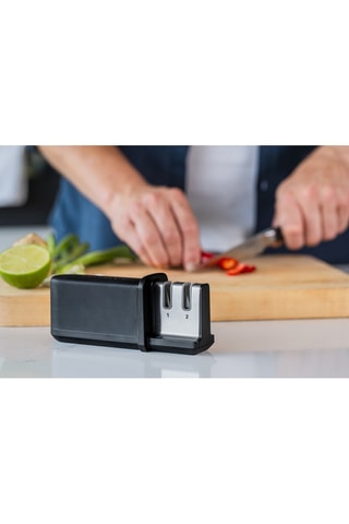 Afilador de acero inoxidable - 7 x 5 x 16,5 cm - Kitchenaid