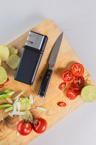 Afilador de acero inoxidable - 7 x 5 x 16,5 cm - Kitchenaid