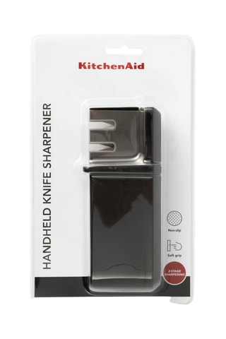 Afilador de acero inoxidable - 7 x 5 x 16,5 cm - Kitchenaid