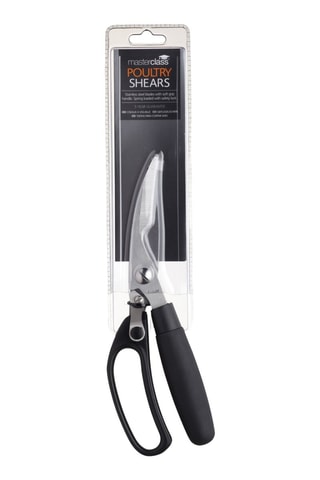 Tijeras para carne y pollo con hojas de acero inoxidable - Masterclass