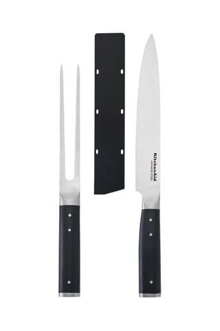 Utensilios para carne de acero inoxidable - 2 piezas - Kitchenaid