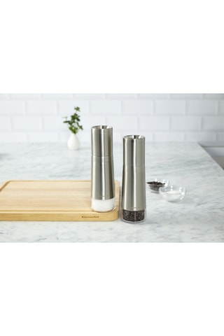 Molinillo de sal y pimienta de acero inoxidable con mecanismo de cerámica - Kitchenaid