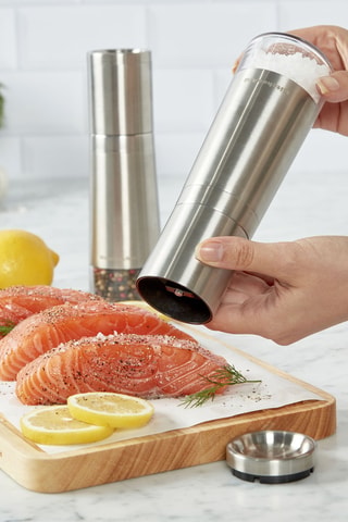Molinillo de sal y pimienta de acero inoxidable con mecanismo de cerámica - Kitchenaid