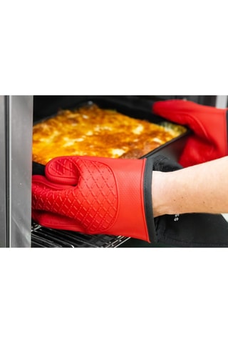 Manopla de cocina de silicona - Rojo - Masterclass
