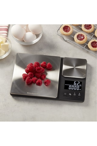 Báscula de cocina con doble plataforma - Hasta 5000 g - Kitchenaid