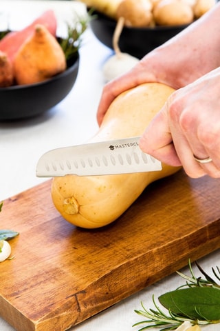 Cuchillo Santoku de acero inoxidable - 12 cm - MasterClass