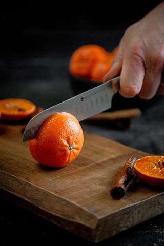 Cuchillo Santoku de acero inoxidable - 12 cm - MasterClass