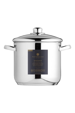 Olla alta de acero inoxidable - 20 cm - 5,5 l - Masterclass