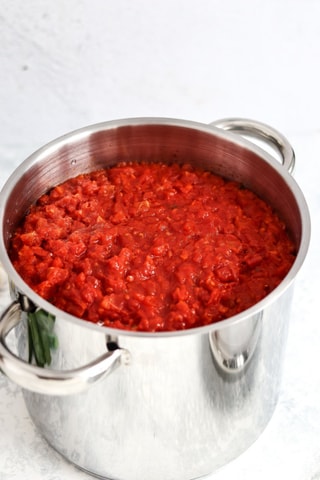 Olla alta de acero inoxidable - 20 cm - 5,5 l - Masterclass