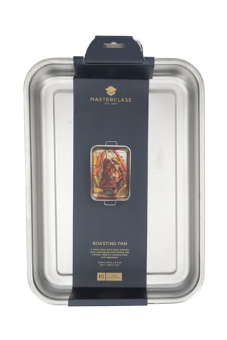 Fuente para horno de acero inoxidable - 37 x 27 cm - MasterClass