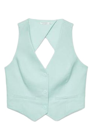 Mouwloos Vest - Lichtgroen
