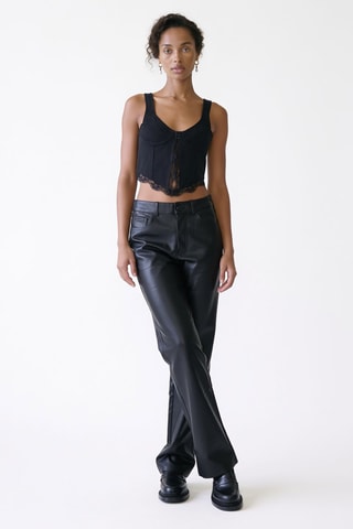 Pantalon droit - Noir