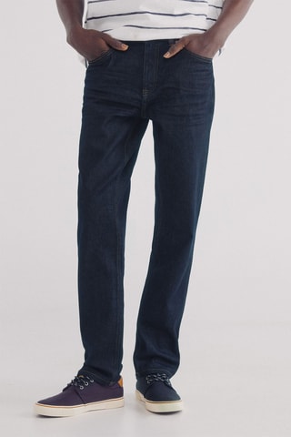 Jean regular - Bleu marine