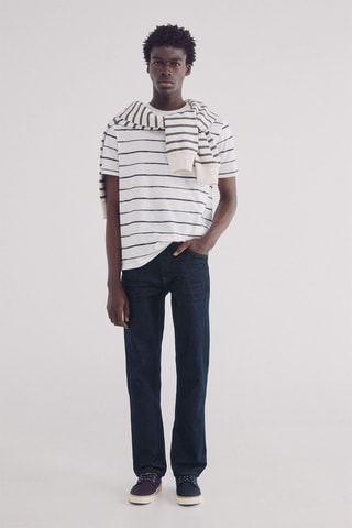 Jean regular - Bleu marine