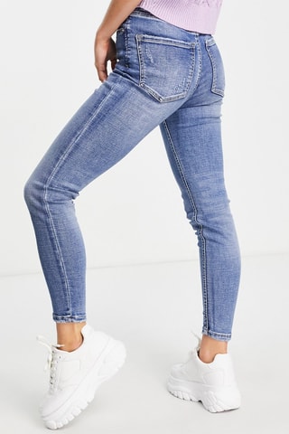 Jean taille haute - Bleu clair