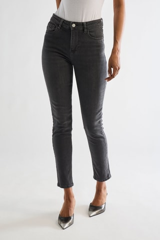 Jean taille haute - Noir