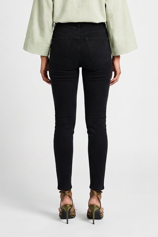 Jean taille haute - Bleu