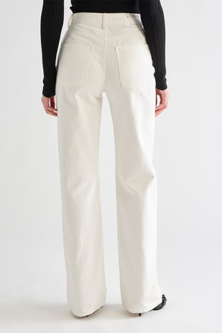 Jean taille haute - Ecru