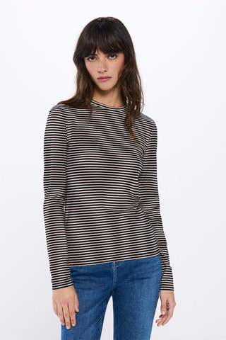 Top - Beige et camel