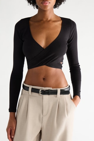 Crop top - Noir
