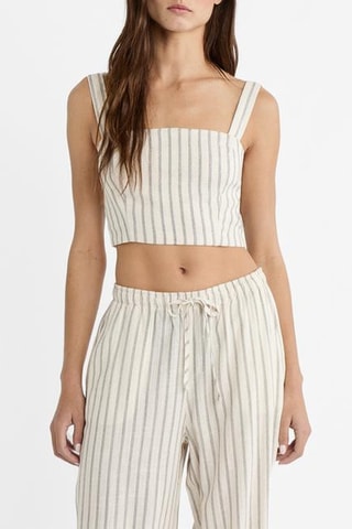 Crop top - Beige